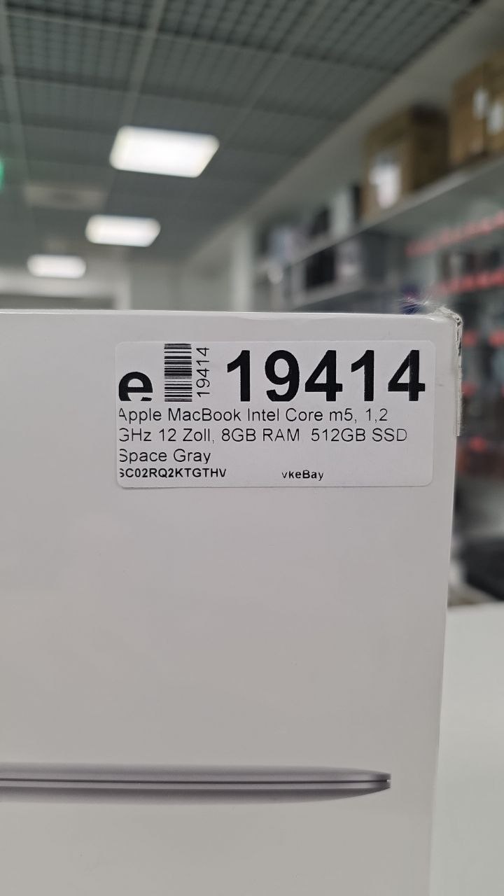 Apple MacBook 512GB Silber