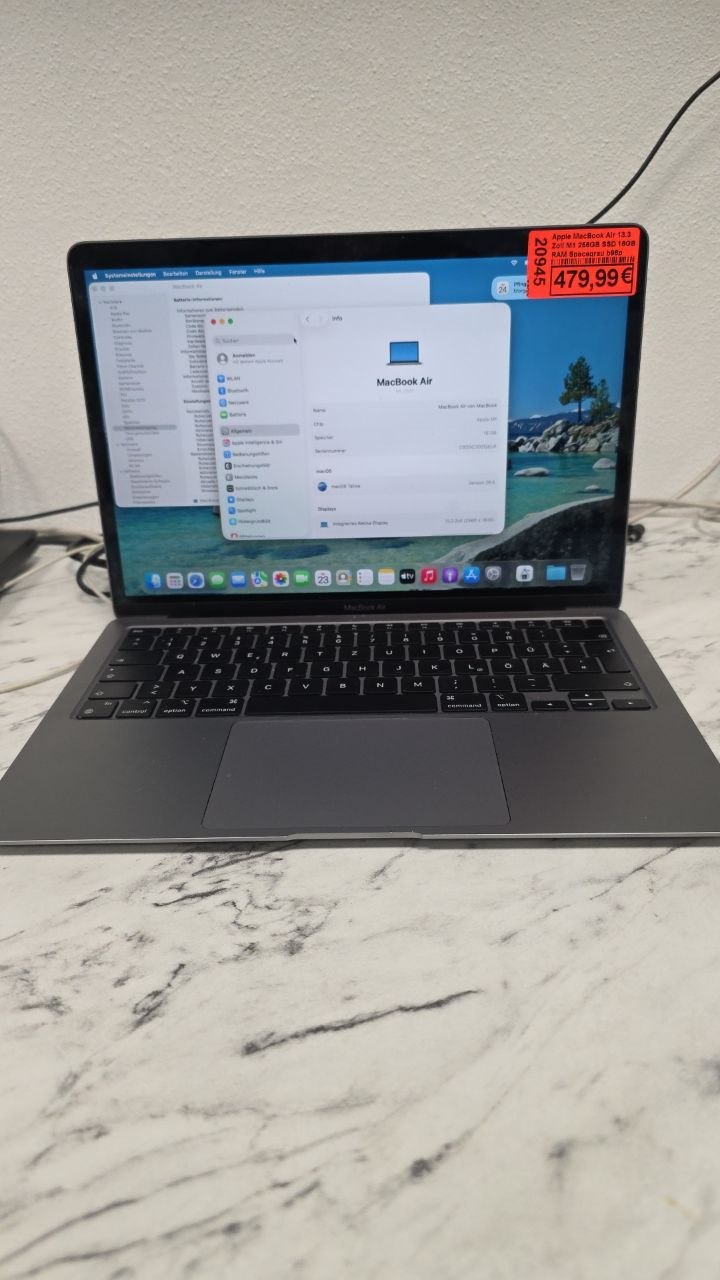 Apple MacBook Air 13 Silber