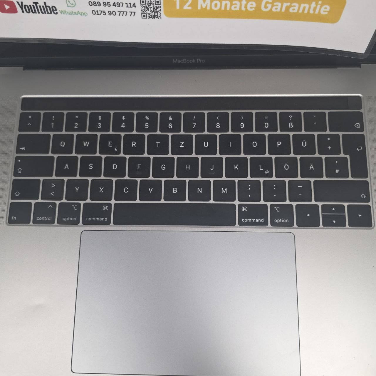 Apple MacBook Pro 16-inch 256 Silber